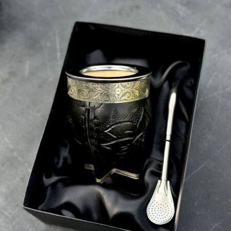 Imperial Premium repujado + base de alpaca + bombilla Personalizado
